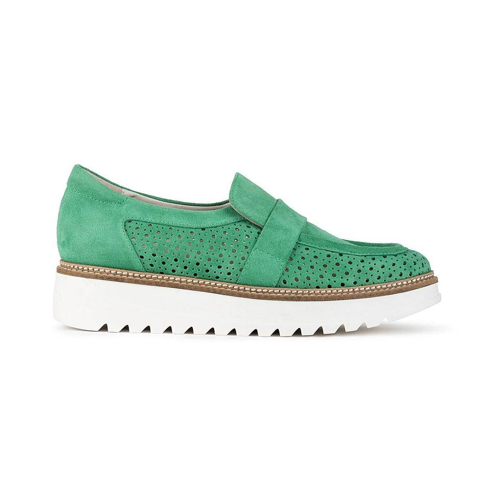 NEW REX SHOES women's carolyn loafer in esmerelda